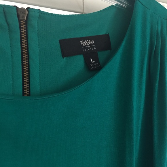 Green Sleeveless Dress - Picture 4 of 4