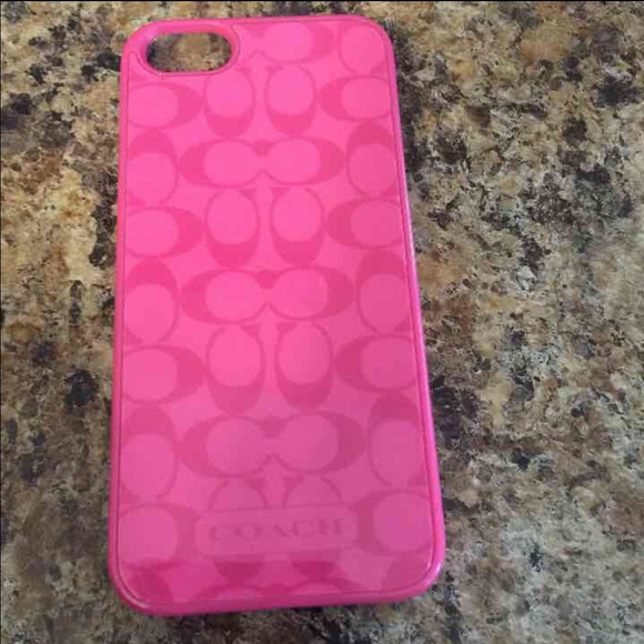 Coach case fits 5 iphone
