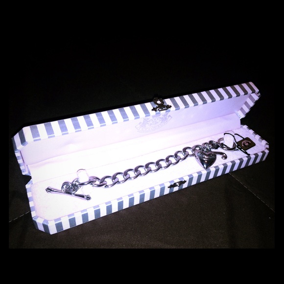 Juicy Couture Silver Charm Bracelet