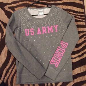 Victoria's Secret PINK U.S. ARMY SWEATSHIRT