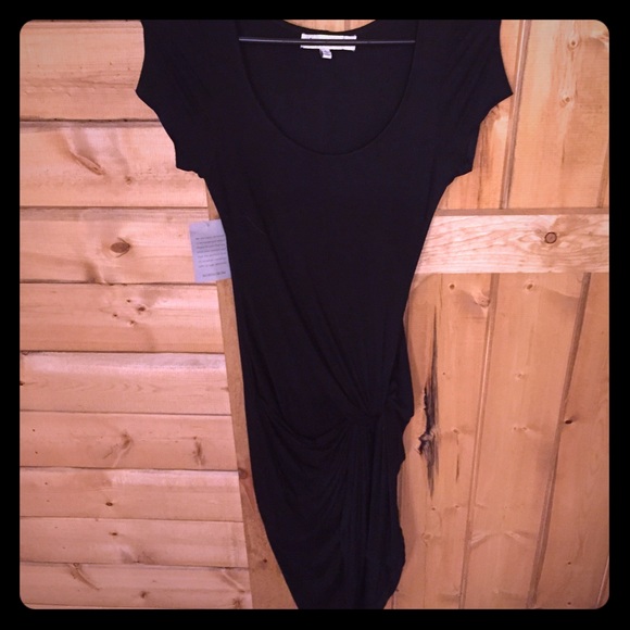 NWT Black Knot Midi Dress
