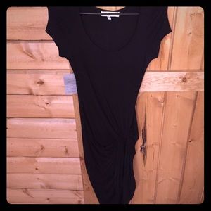 NWT Black Knot Midi Dress