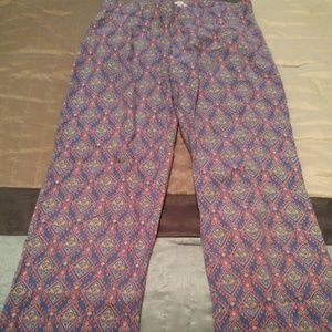 Colorful soft pants