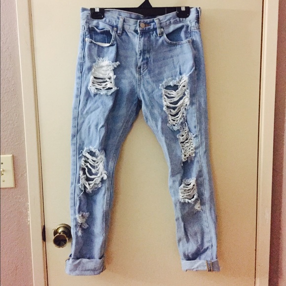 Brandy Melville Denim - Brandy Melville Boyfriend Jeans