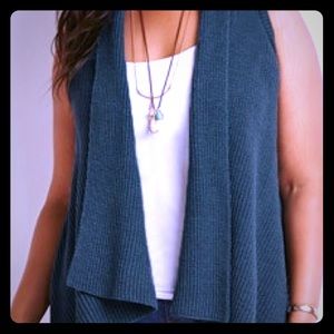 NEW Teal vest-SOLD ON MERCARI