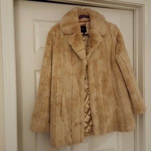 Faux fur Express coat