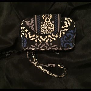 Vera Bradley smartphone wristlet.