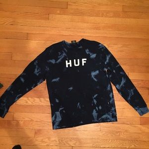 Huf long sleeve tie dye