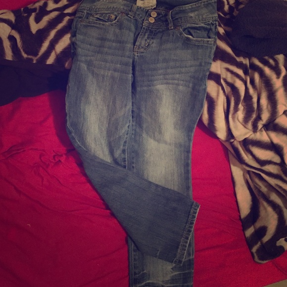 Denim Capris