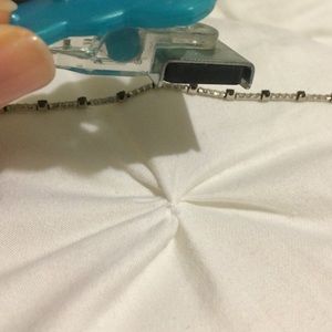 Magnet test white gold bracelet