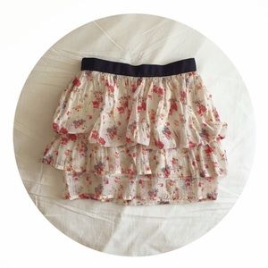Topshop Floral Skirt