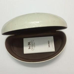 Authentic coach sunglasses case.