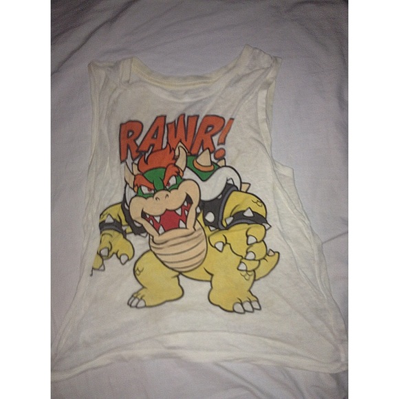Bowser Graphic Muscle Tee
