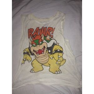 Bowser Graphic Muscle Tee