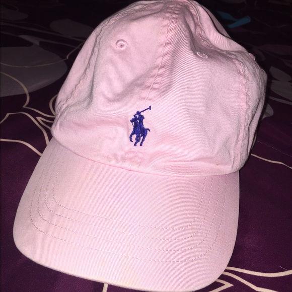 PINK POLO HAT ( NO TRADES)