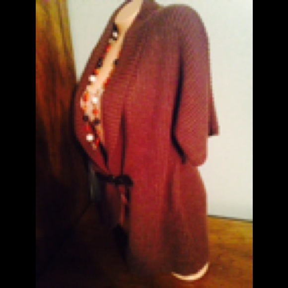Karen Scott Brown Sweater - Picture 2 of 3
