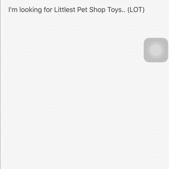 I'm looking for Littlest Pet Shop Toys.. (LOT)