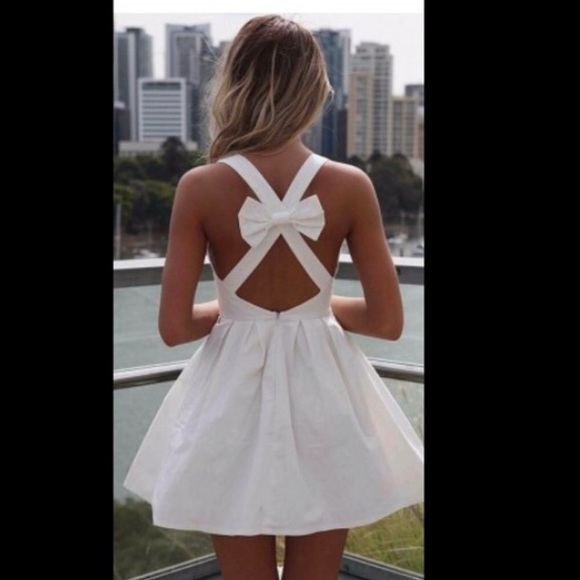 Bow dress(: