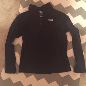 Black North Face half zip