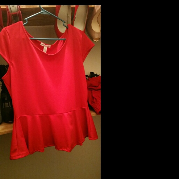 Red dressie shirt