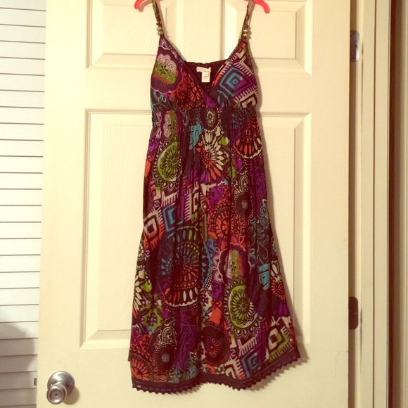 Cute print dress!!