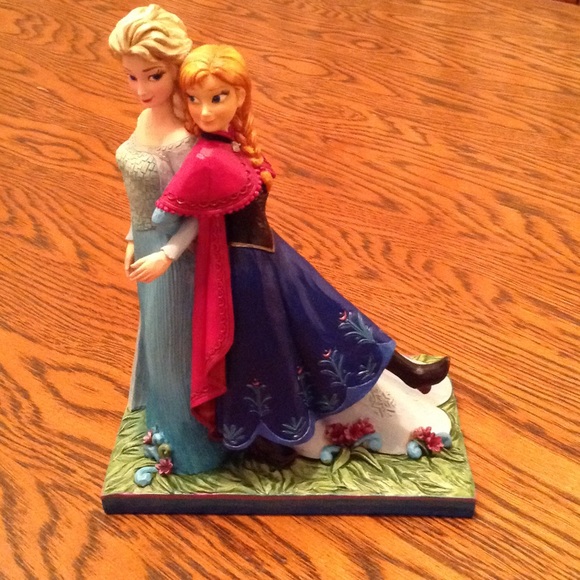 FROZEN Anna & Elsa *Jim Shore* Disney Traditions - Picture 1 of 4