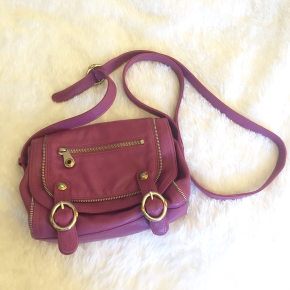 Berry/ Magenta Henri Bendel Zippy Crossbody