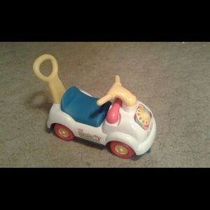 Fisher price telephone ride on toy