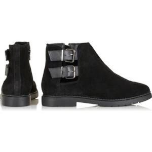 Topshop 'Majestic' Cutout Suede Boots