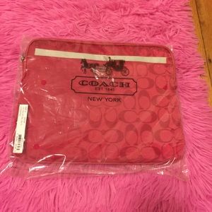 COACH SIGNATURE NYLON UNIVERSAL SLEEVE