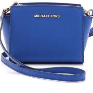 Michael Kors Electric Blue Selma mini