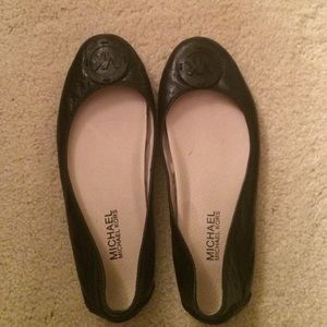 Michael Kors Black Flats