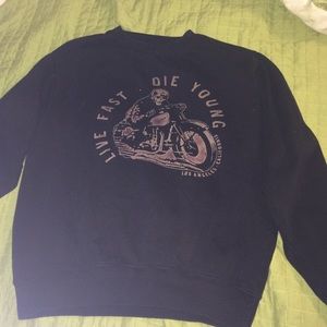 Live Fast Die Young Crewneck