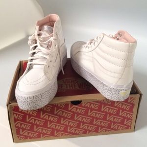 Nasty Gal x Vans Sk8 hi platforms