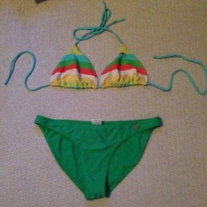 O'neill bikini top with body glove bottom