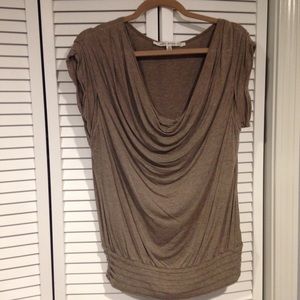 Max Studio Tan Shirt