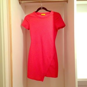 Fabulous bodycon peach dress