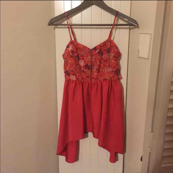 Coral blouse - Picture 4 of 4