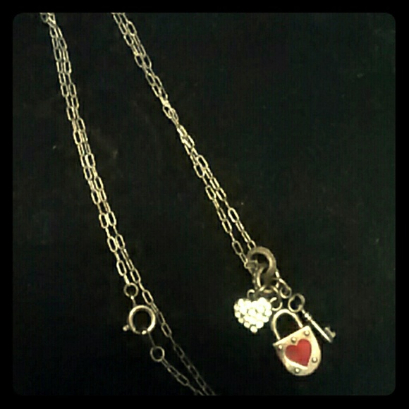 Heart & Key Necklace