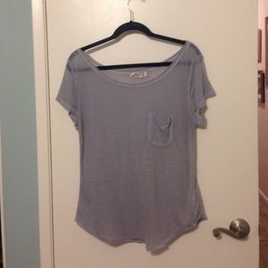 Gray shirt