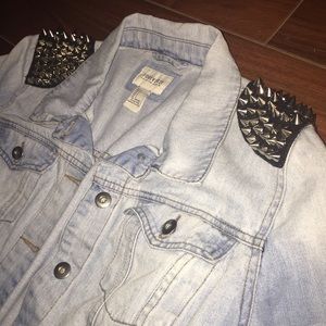 Studded Denim Jacket