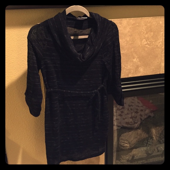 Motherhood maternity cowl neck sweater