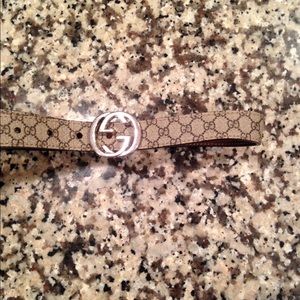 Little boy authentic Gucci belt