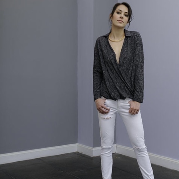 🎉🎉HP!🎉🎉South Moon Under | Wrap blouse