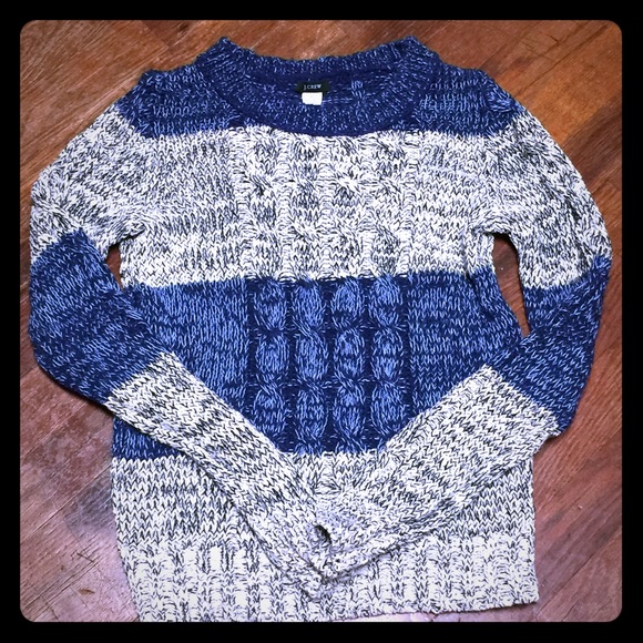 J. Crew thick sweater XS
