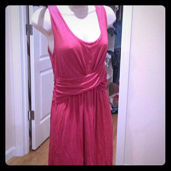Max studio red dress large