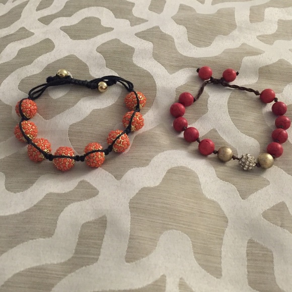 Bead bracelets handmade adjustable