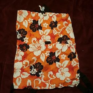 Hawaiian style backpack