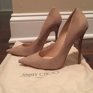 Jimmy Choo Suede Anouk