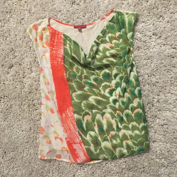 Anthropologie One September drape top